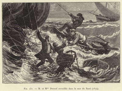 M e Mme Duruof raccolti nel Mare del Nord da French School