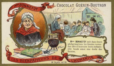 Madame Bonnefoy, filantropa francese da French School
