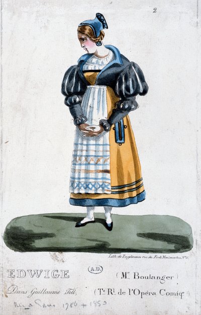 Madame Boulanger nel ruolo di Edwige nell