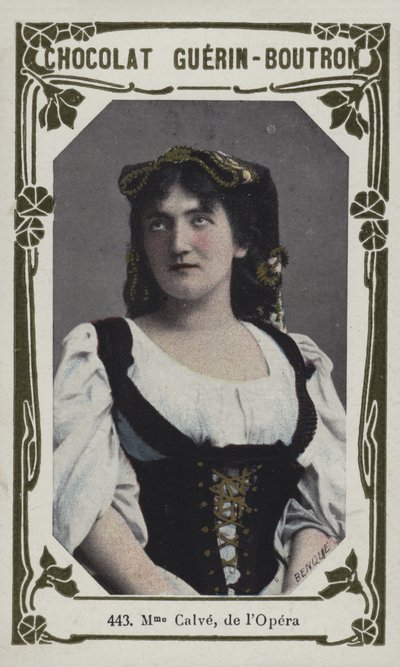 Madame Calve, de l