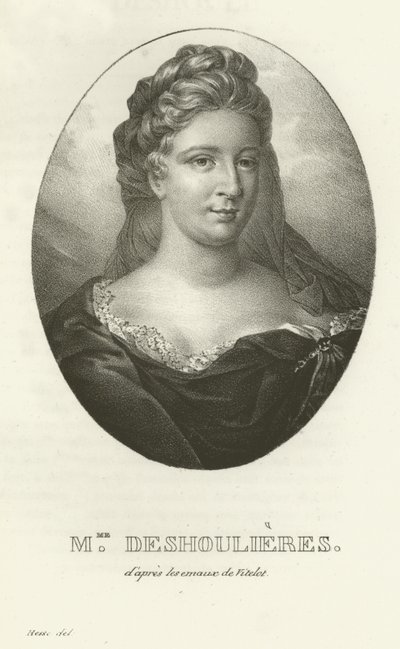 Madame Deshoulières da French School