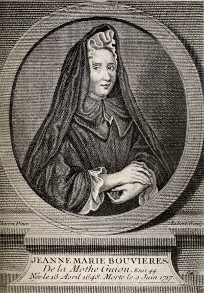 Madame Guyon (1648-1717) illustrazione da 