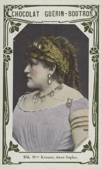 Madame Krauss, in Saffo da French School