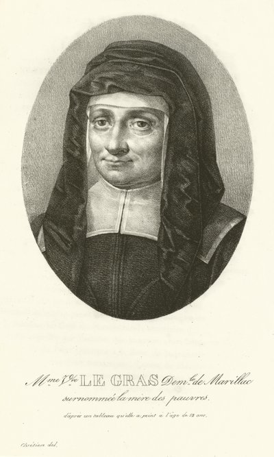 Madame Le Gras, Louise de Marillac da French School