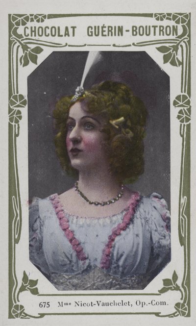 Madame Nicot-Vauchelet, Opera-Comique da French School