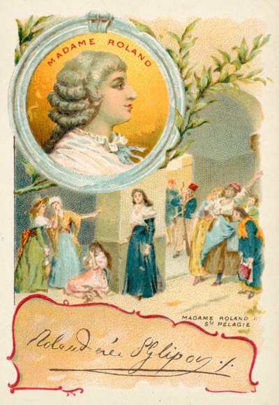 Madame Roland, rivoluzionaria francese da French School