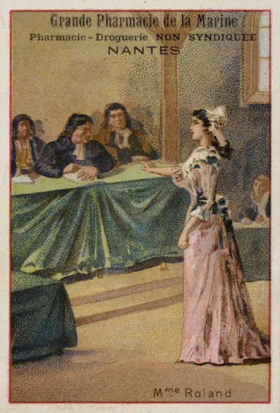 Madame Roland, rivoluzionaria francese da French School
