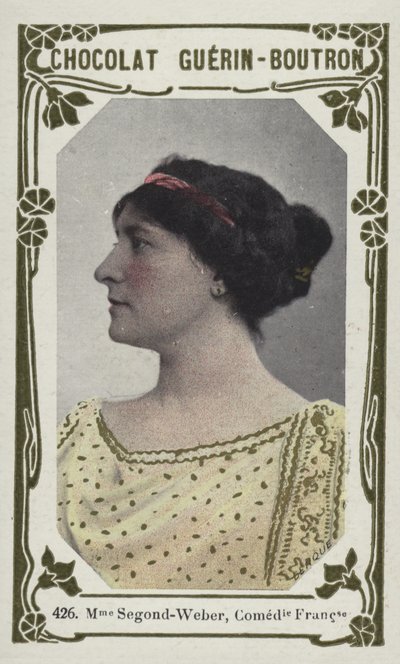 Madame Segond-Weber, Comédie Française da French School