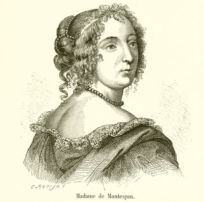 Madame de Montespan da French School