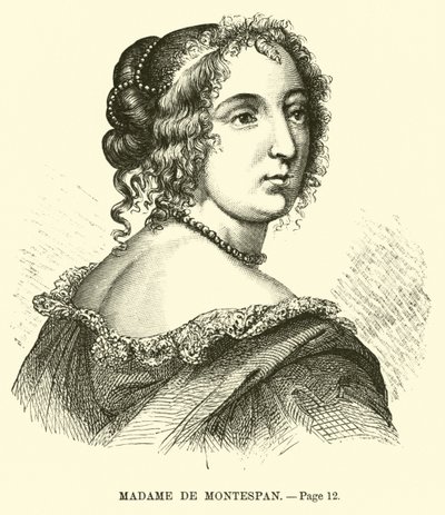 Madame de Montespan da French School