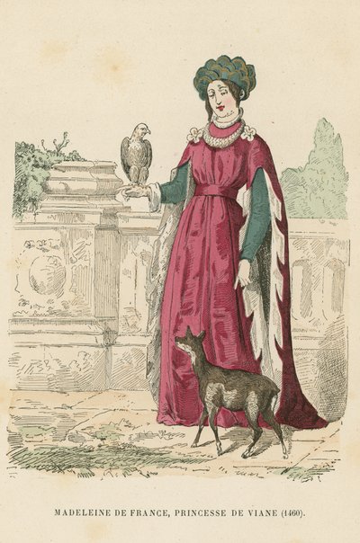 Maddalena di Francia, Principessa di Viana da French School