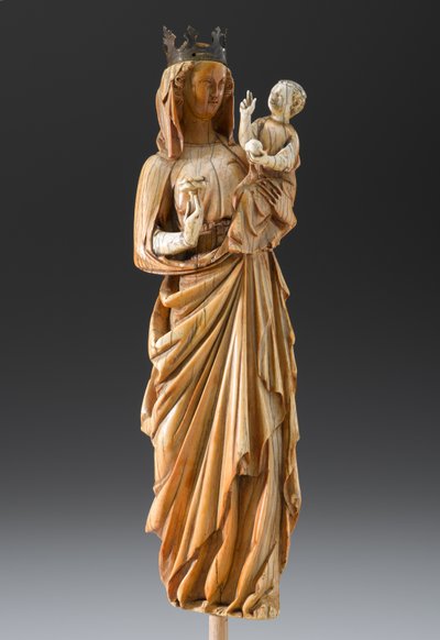 Madonna col Bambino, c.1260-1290 da French School