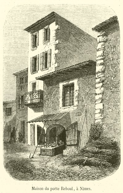 Casa del poeta Reboul, a Nimes da French School