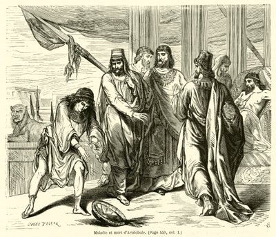Malattia e morte di Aristobulo da French School