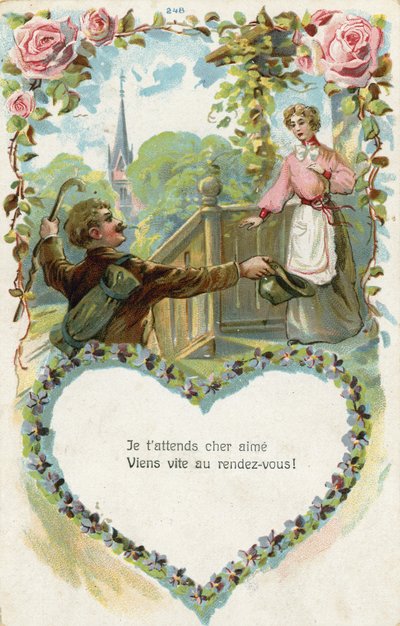 Uomo che torna a casa da French School
