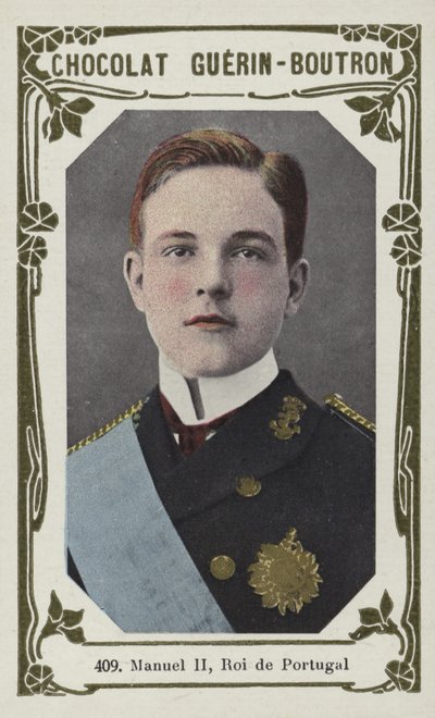 Manuel II, Re del Portogallo da French School