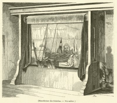 Manifattura dei Gobelins, Un telaio da French School