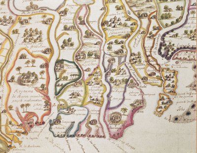 Mappa della costa dell