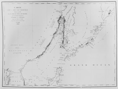 Mappa delle scoperte fatte nel 1787 nei mari della Cina e nello stretto di Tartaria dalle fregate francesi La Boussole e L