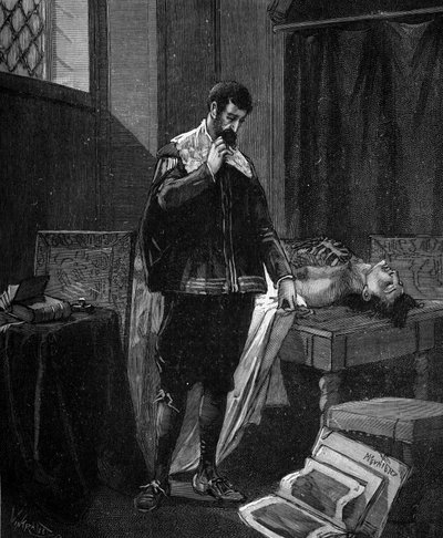 Marcello Malpighi (1628-1694), medico e anatomista italiano che pratica l