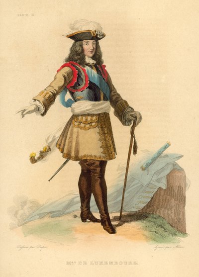Marechal Duc de Luxembourg da French School