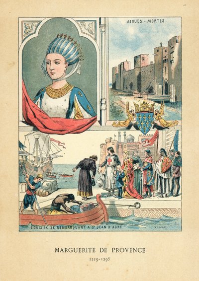Margherita di Provenza da French School