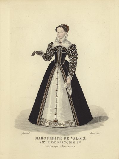 Margherita di Navarra, sorella del re Francesco I di Francia da French School