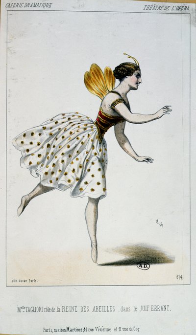 Maria Taglioni (1804-84) come l