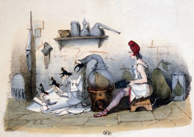 Marianne: analisi della pera - caricatura su Luigi Filippo I da French School