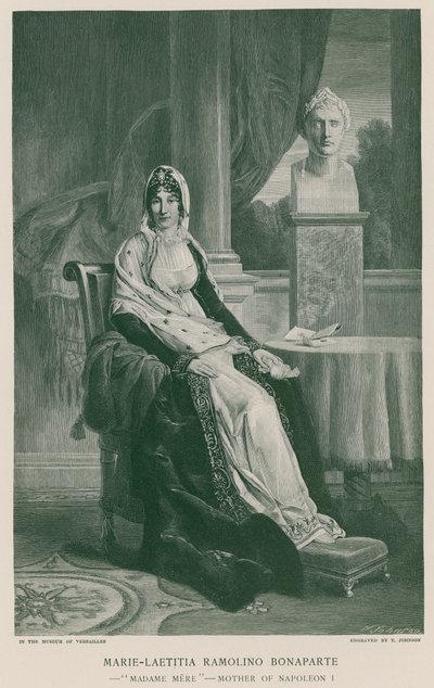 Marie-Laetitia Ramolino Bonaparte da French School