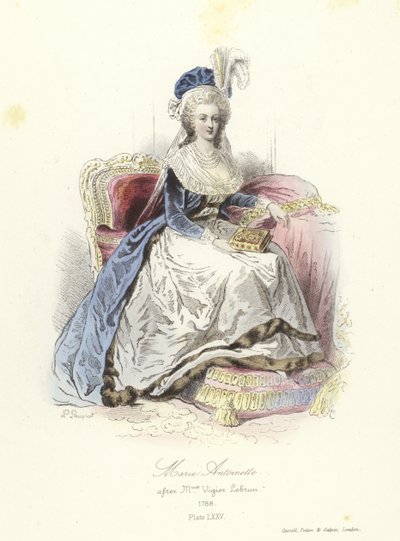 Maria Antonietta, Regina Consorte di Luigi XVI di Francia da French School