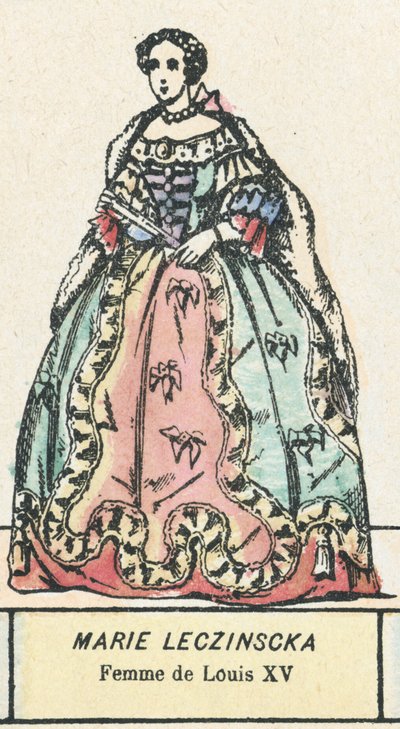Maria Leszczyńska, moglie di Luigi XV da French School