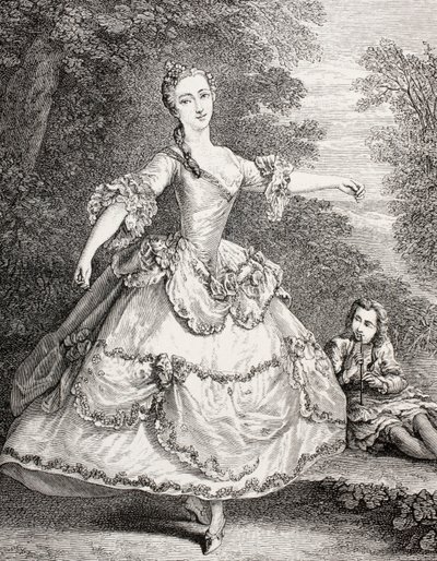 Marie Salle, 1875 da French School