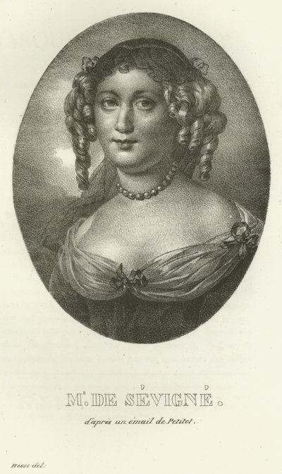 Marchesa di Sévigné da French School