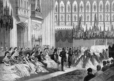 Matrimonio del Principe di Galles (1841-1910), futuro Re d