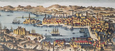 Marsiglia alla fine del XVII secolo da French School