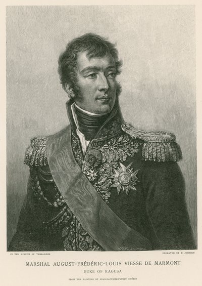Maresciallo August-Frederic-Louis Viesse de Marmont da French School