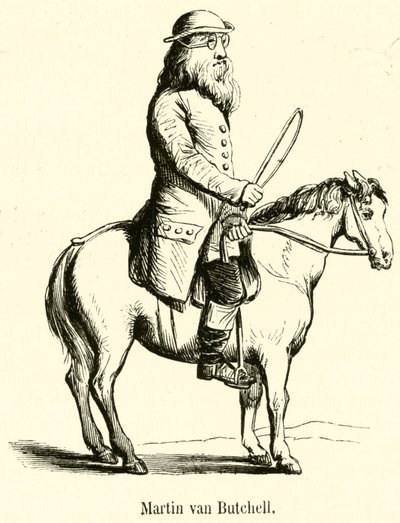 Martin van Butchell (incisione) da French School