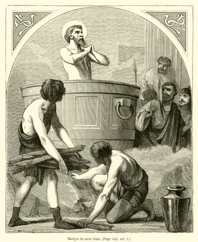 Martirio di San Giovanni da French School