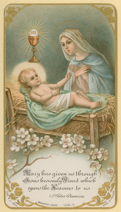 Maria ci ha dato attraverso Gesù il Pane celeste che ci apre i Cieli da French School