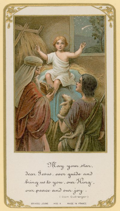 Maria tua stella, caro Gesù, ci guidi sempre e ci porti a te, nostro Re, nostra pace e nostra gioia da French School