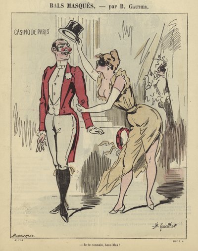 Ballo in maschera da French School