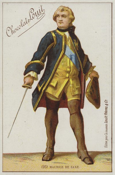 Maurizio di Sassonia da French School