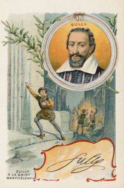 Maximilien de Bethune, Duca di Sully, soldato e statista ugonotto francese da French School