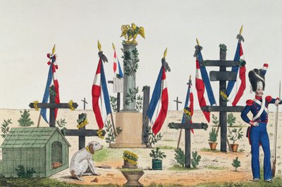 Medor, il fedele cane del Louvre, c.1831 da French School