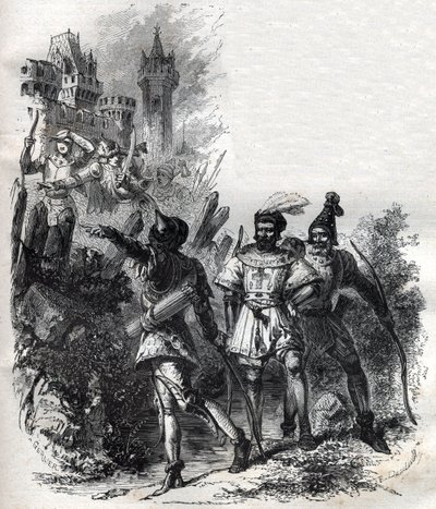Mercenari e banditi di Papa Clemente VI (Pierre Roger) da French School