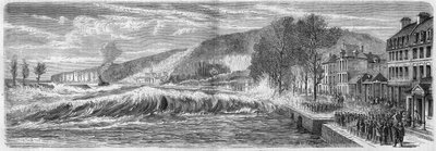 Fenomeno meteorologico: effetto della marea sulla barra della Senna a Villequier (Seine Maritime, 76), 9 marzo da French School