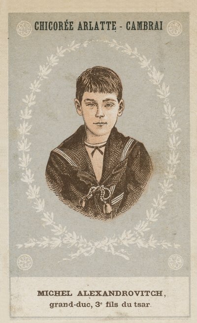 Michele Alexandrovitch, granduca, terzo figlio dello zar da French School