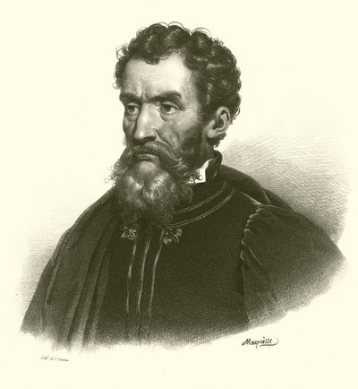 Michelangelo, ritratto da French School