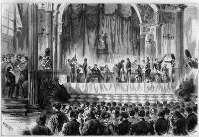 Reclutamento militare: sorteggio per i coscritti del 1858, nella sala Saint Jean dell